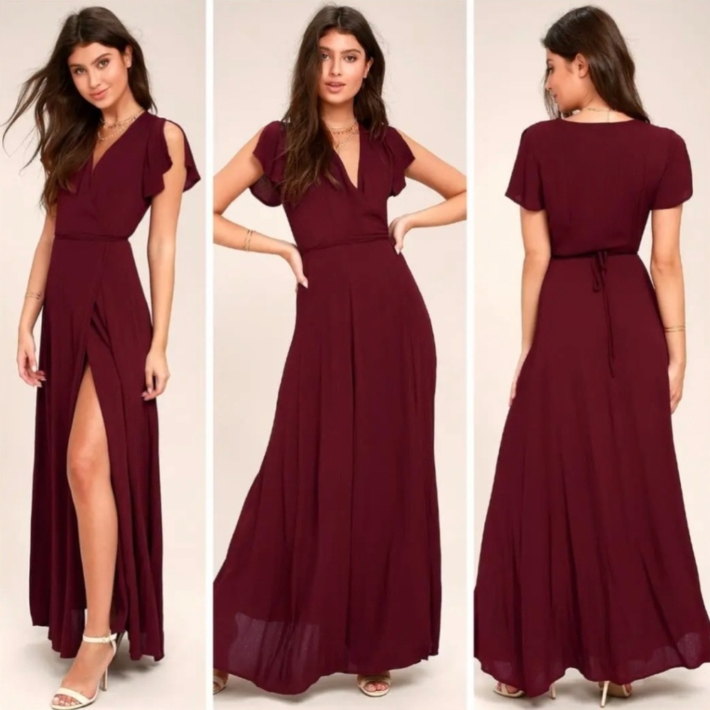Lulu's • Heart Of Marigold Wrap Dress